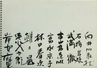 飯田善国「Chromatopoiema展」芳名帖　2冊