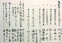 国文学者・古書店主他芳名帖
