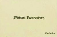 ヴィルヘルム・フロイデンベルク　Wilhelm Freudenberg
