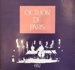 パリ八重奏団　Octuor de Paris　　【来日公演プログラム】