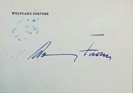 ヴォルフガング・フォルトナー　Wolfgang Fortoner