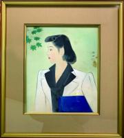 神保朋世 画額「薫風」