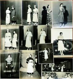 戦前のファッションショーと思われる写真 12枚