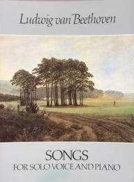 ベートーヴェン　歌曲集　Beethoven SONGS　　【楽譜】
