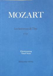 モーツァルト　皇帝ティートの慈悲　KV621　　Mozart　La clemenza di Tito　【楽譜】　