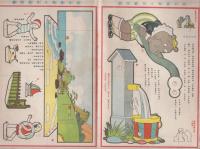 幼年画報　第18巻第8号　大正12年8月　綴じ込み附録つき（2P）