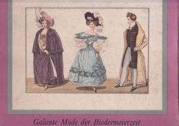 ドイツ版　Galante　Mode　der Biedermeierzeit(19世紀前半ビーダーマイヤー時代のファッションプレート)
