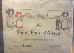 フランス語版　Au Beau Pays d'Alsace　Scènes Familières Pour Nos Petits(美しいアルザスの地でー小さな子どもたちの日常）
