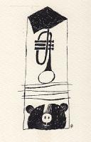 杉田豊　角川文庫「きつねの窓」(安房直子)の挿絵画稿　