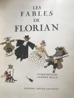 フランス語版　Les　Fables　de Florian(フローリアン寓話集）