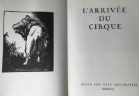フランス語版　L'arrivée du cirque（サーカスの到着）