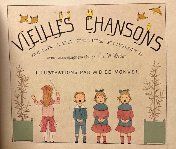 フランス語版 Vieilles chansons et rondes pour les petits enfants