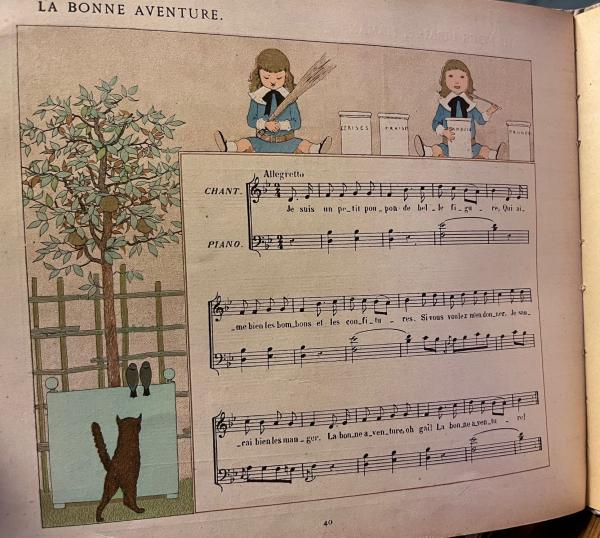 フランス語版 Vieilles chansons et rondes pour les petits enfants