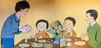 紙芝居　おたんじょう日　かみしばい　たのしい行事シリーズ　作品番号390