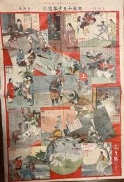 日本十五少年双六　
少年世界　第15巻第1号　明治42年1月大附録