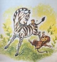 セルビア語版　Добра зебра Заза(Dobra zebra Zaza 可愛いシマウマのザザ）