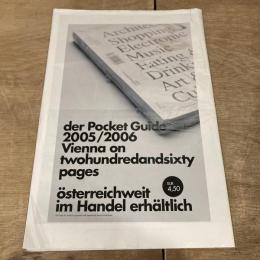 der Pocket Guide 2005/2006 Vienna on twohundredandsixty pages