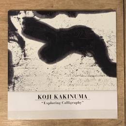 柿沼康二「書の道 ばーっ」 KOJI KAKINUMA “Exploring Calligraphy”