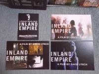 デイヴィッド・リンチ監督映画作品『インランド・エンパイア』用アイテム / ①[映画パンフレット+付録] ②[ポストカード] ③[チラシ]