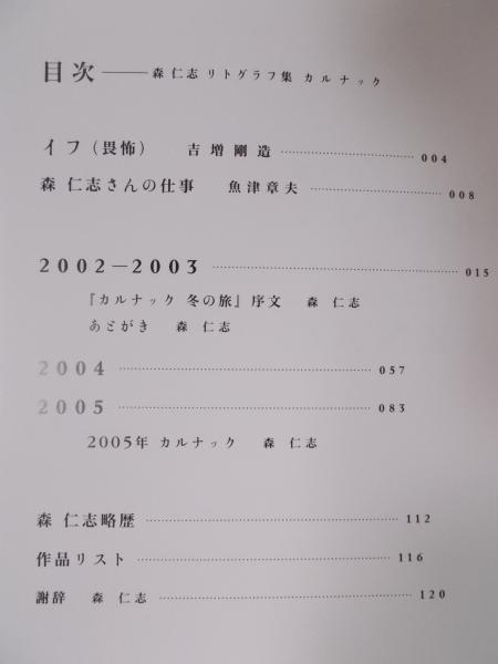 Amazon.co.jp: 森仁志の世界: カルナック追想 2006-2014 : 森