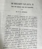 蘭文)ジャワの聖者たち　DE HEILIGEN VAN JAVA (コピー本)