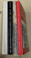 仏英独文)ブロック版  ピカソ版画カタログレゾネ3冊＋陶器レゾネ1冊  4冊一括　Pablo Picasso　Volume 1. Catalogue de l'œuvre gravé et lithographié 1904-1967 = Catalogue of the printed graphic work 1904-1967 = Katalog des graphischen Werkes 1904-1967　Volume 2. Catalogue de l'œuvre gravé et lithographié 1966-1969 = Catalogue of the printed graphic work 1966-1969 = Katalog des graphischen Werkes 1966-1969　Volume 3. Catalogue de l'œuvre gravé céramique 1949-1971 = Catalogue of the printed ceramics 1949-1971 = Katalog des graphischen Keramikwerkes 1949-1971　Volume 4. Catalogue de l'œuvre gravé et lithographié 1970-1972. Suppléments t. 1-2 = Catalogue of the printed graphic work 1970-1972. Supplements v. 1-2 = Katalog des graphischen Werkes 1970-1972. Nachträge Bd. 1-2