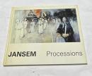 仏文)ジャン・ジャンセン画集「宗教行列」Jean Jansem, Processions