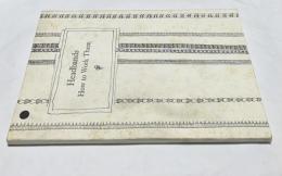 英文)はなぎれの編み方  Headbands : how to work them