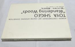 「戸谷成雄--さまよう森」 2001  国際芸術センター青森・開館記念展