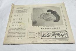 浮世絵新聞　第6・7号  合併倍大号　岸田劉生氏特輯号(昭和5年2月)