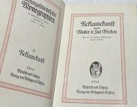 独文)文化研究シリーズ　広告美術　Reklamekunst (Bucheignerzeichen)（Kulturgeschichtliche Monographien, 13）