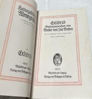 独文)文化研究シリーズ　蔵書票　Exlibris (Bucheignerzeichen)（Kulturgeschichtliche Monographien, 4）