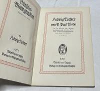 独文)芸術家研究シリーズ　ルートヴィヒ・リヒター　Ludwig Richter（Künstler Monographien, 14）