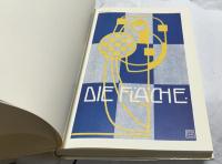 独文)デザイン誌「ディ・フレッフェ」第1巻　Die Fläche : Entwürfe für decorative Malerei, Placate, Buch und Druckausstattung, Vorsatzpapier, Umschläge, Menu- und Geschäftskarten, Illustrationen, Tapeten, Schwarz-Weisskunst, Textiles, Druck- und Weberei-Schablonen, Bleiverglasungen, Intarsia, Stickerei, Monogramme, Kleiderschmuck etc. Band 1.