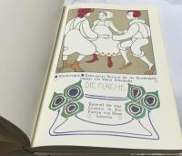 独文)デザイン誌「ディ・フレッフェ」第1巻　Die Fläche : Entwürfe für decorative Malerei, Placate, Buch und Druckausstattung, Vorsatzpapier, Umschläge, Menu- und Geschäftskarten, Illustrationen, Tapeten, Schwarz-Weisskunst, Textiles, Druck- und Weberei-Schablonen, Bleiverglasungen, Intarsia, Stickerei, Monogramme, Kleiderschmuck etc. Band 1.