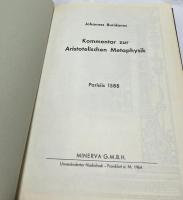 独文)ジャン・ビュリダン著［アリストテレス「形而上学」］　Kommentar zur aristotelischen Metaphysik : Parisiis 1588 [sic]