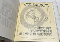 独文)ウィーン分離派セセッション機関誌「ヴェル・サクルム」　Ver Sacrum 1898-1903