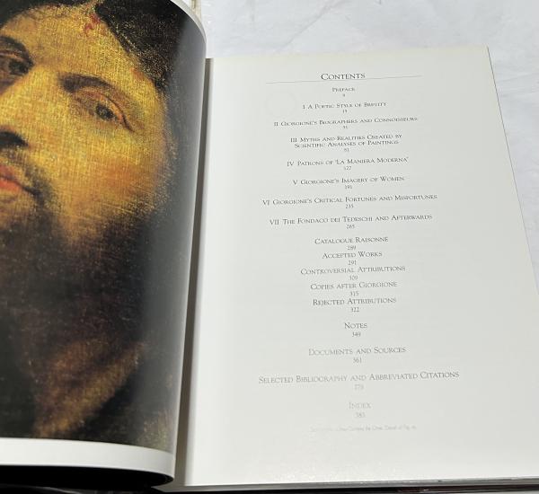 英文)詩的な簡潔さ ジョルジョーネ画集 カタログ・レゾネ入 Giorgione