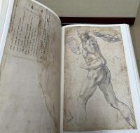 伊文)ミケランジェロ素描全集 全4冊　Corpus dei disegni di Michelangelo, 4 volumes set.