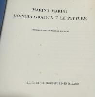 伊文)マリノ・マリーニの版画と絵画　Marini Marini, L'Opera Grafica e le Pitture