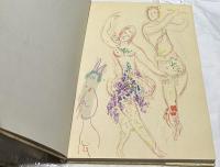 英文)マルク・シャガール  バレーのための素描と水彩画   Marc Chagall: Drawings and Water Colors for the Ballet