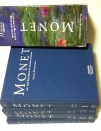 英独仏文)モネ カタログ・レゾネ(全絵画) 1箱(全4冊)　Monet: Catalogue Raisonne (4 Volume Set) Box set