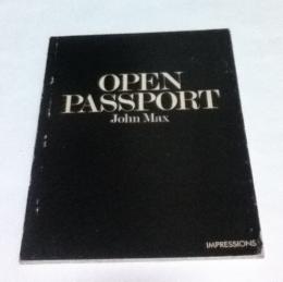英文)ジョン・マックス写真集　Open passport