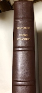 伊文)レオナルド・ダ・ヴィンチ アトランティコ手稿 ファクシミリ復刻