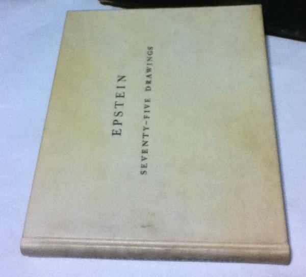 英文)彫刻家 ジェイコブ・エプスタインの素描集(限定・署名入) Jacob 