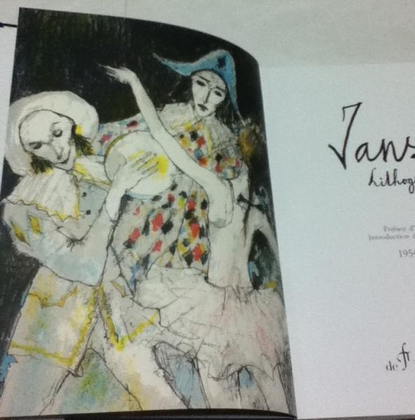 仏文)ジャン・ジャンセン リトグラフ作品集 Jansem, lithographe