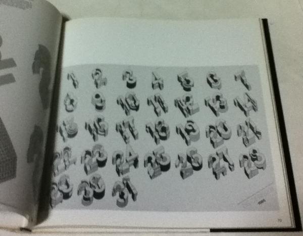 英独仏文)五十嵐威暢のアルファベットの立体デザイン Igarashi