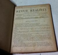 仏文)文芸雑誌 リアリスト 合本1冊(1号〜12号)   La Revue réaliste. Paraissant tous le samedis