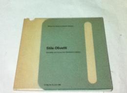 独文)オリベッティ社の歴史と製品のスタイル展   Stile Olivetti. Geschichte und Formen einer italienischen Industrie. 16. Mai bis 13. Juni 1962