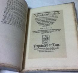 英文)1563年刊の英語学習書のファクシミリ復刻   A booke in Englysh metre, of the great marchaunt man called "Dives Pragmaticus" -- 1563 (The John Rylands Facsimiles. No. 2.)